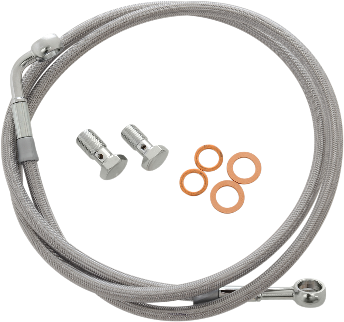 GOODRIDGE Brake Line Kit - Softail/Dyna