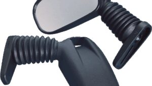 KIMPEX Mirror - Side View - Rectangular - Black - Pair - Arctic Cat