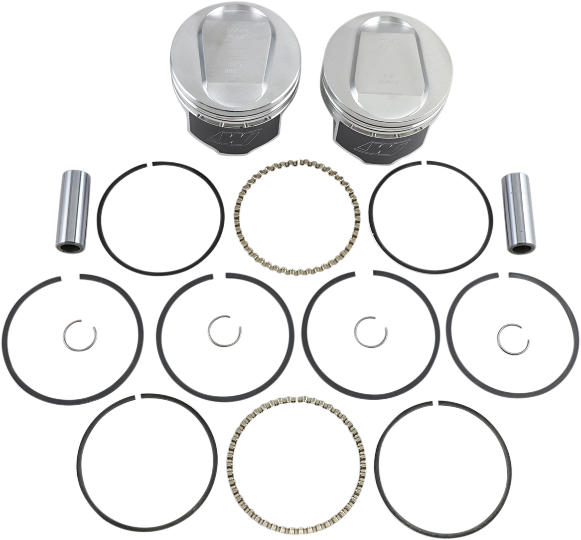 WISECO Piston Kit - +0.020" - Evolution Big Twin 1340 cc
