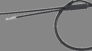 MOTION PRO Black Vinyl Throttle Cable - Pull - '85-'00 DS80