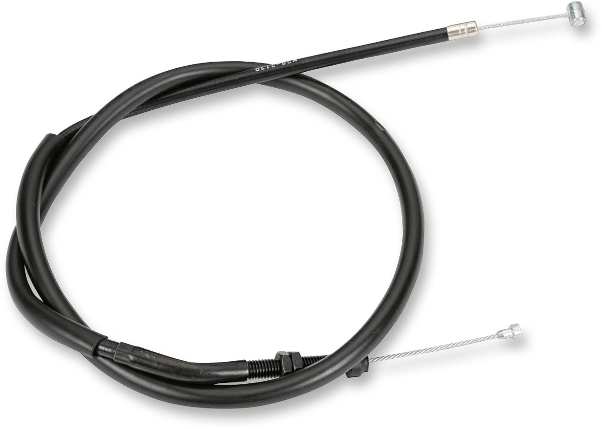 PARTS UNLIMITED Black Vinyl Clutch Cable - Honda
