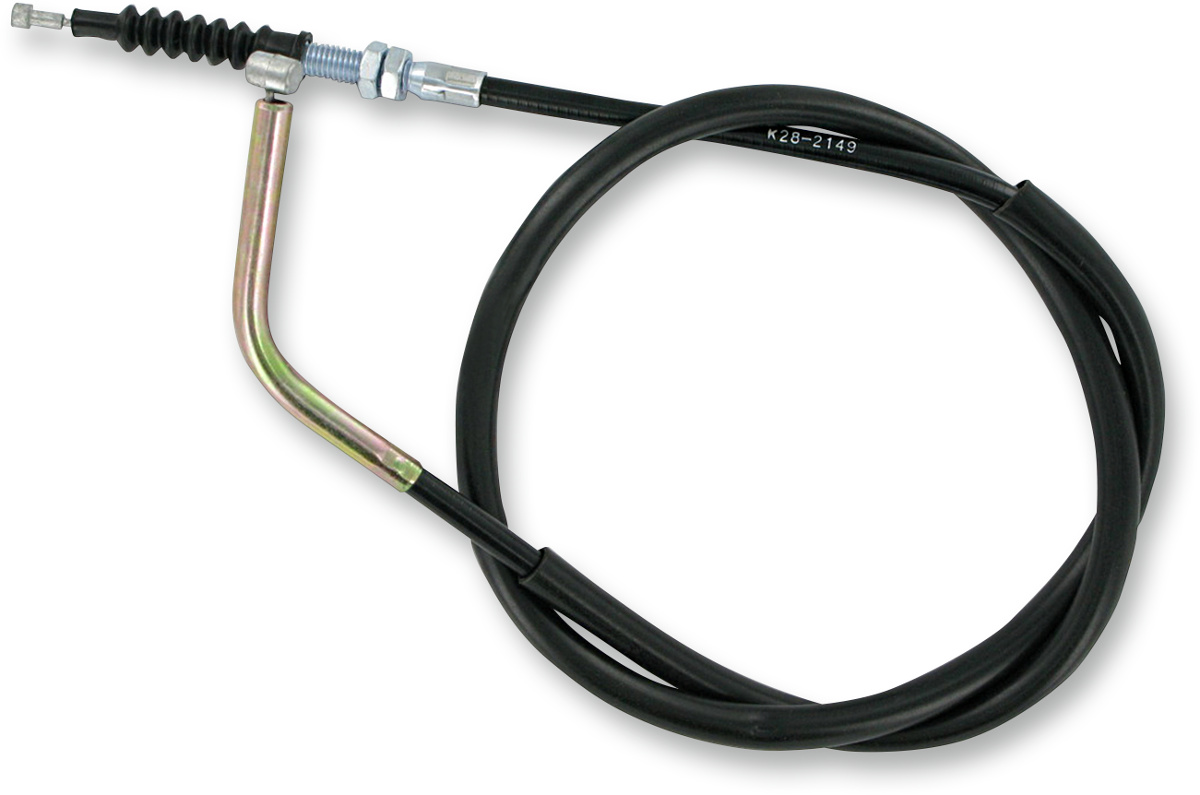 PARTS UNLIMITED Black Vinyl Clutch Cable - Kawasaki