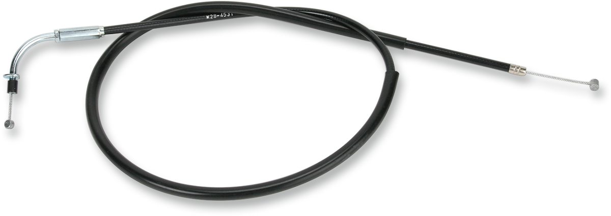 PARTS UNLIMITED Vinyl Covered Throttle Cable - '78-'83 Yamaha
