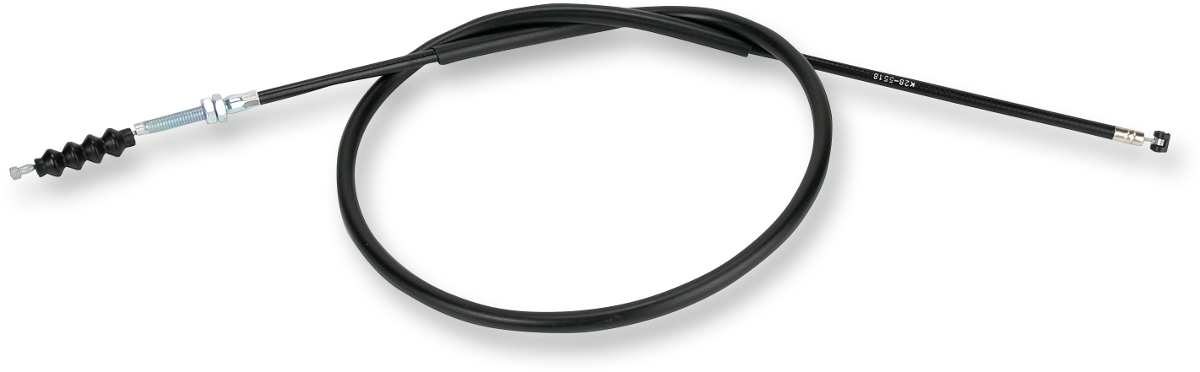 PARTS UNLIMITED Black Vinyl Clutch Cable - Honda