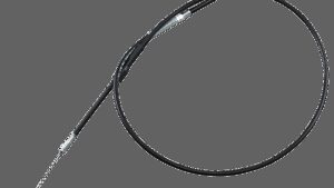 MOTION PRO Black Vinyl Throttle Cable - Pull - '88-'04 KDX/KX