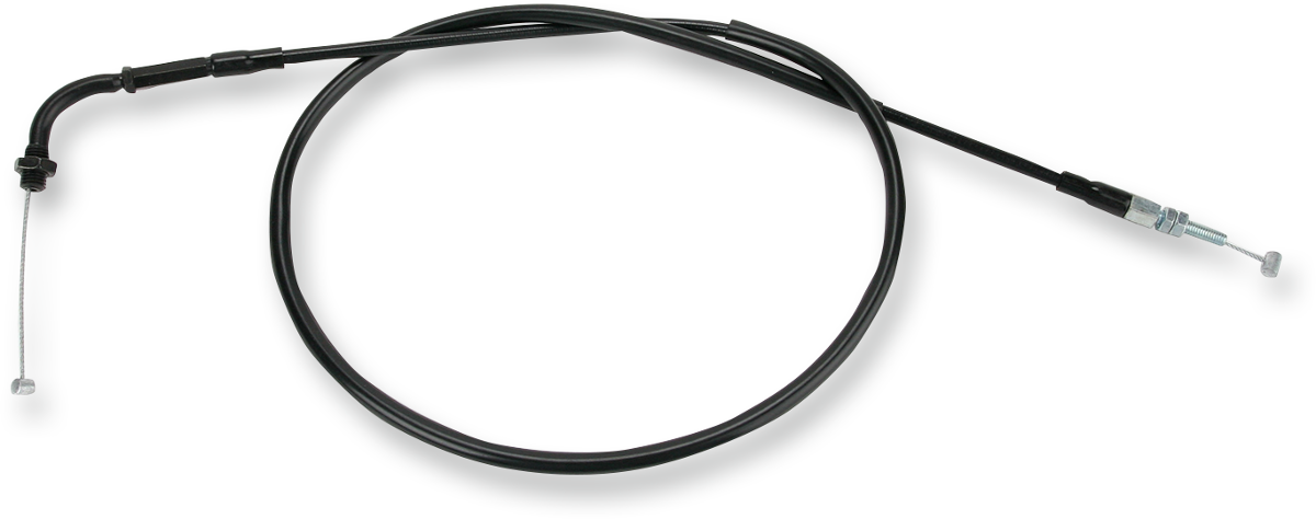 PARTS UNLIMITED Vinyl Covered Throttle Cable - '73-'83 Kawasaki Z/KZ