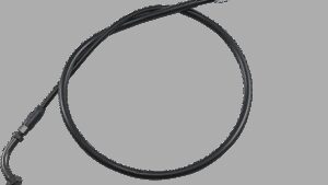 MOTION PRO Black Vinyl Throttle Cable - Pull - '75-'80 Honda/Kawasaki