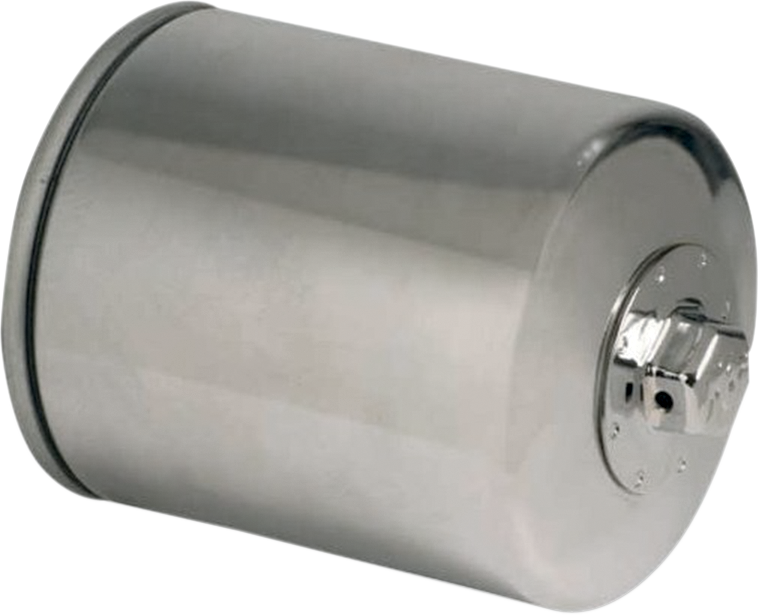 K & N Oil Filter - Chrome
