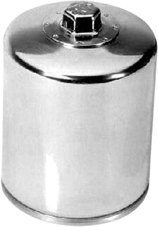 K & N Oil Filter - Chrome