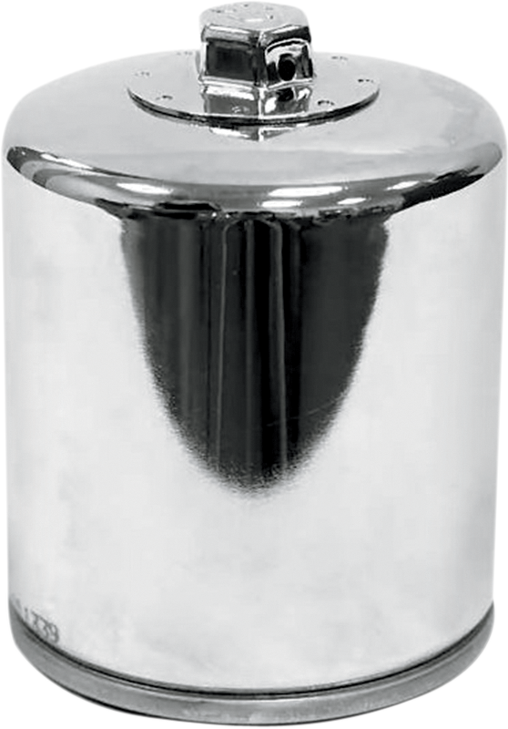 K & N Oil Filter - Chrome