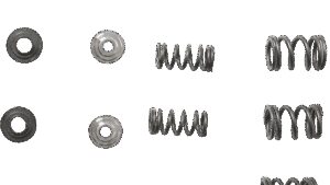 KIBBLEWHITE Valve Spring Kit - 0.400" Lift to 0.465" Max Lift - Lightweight High-Lift Racing - Honda