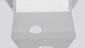 MOOSE OFFROAD Skid Plate - Silver - Yamaha