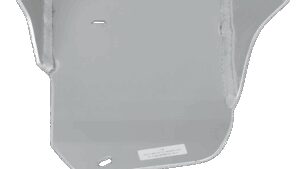 MOOSE OFFROAD Skid Plate - Silver - Suzuki - RM 80/85/85 L