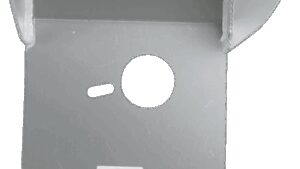 MOOSE OFFROAD Skid Plate - Silver - Yamaha - YZ 125