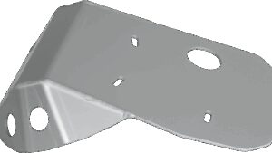 MOOSE OFFROAD Skid Plate - Silver - Honda - XR 600R/650L