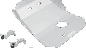 MOOSE OFFROAD Skid Plate - Silver - Honda - CR500R