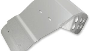 MOOSE OFFROAD Skid Plate - Silver - Honda - XR650R