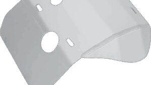 MOOSE OFFROAD Skid Plate - Silver - Suzuki - DR 250/350