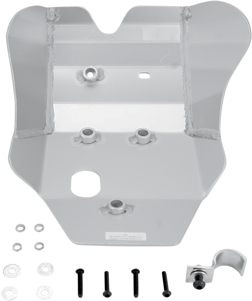 MOOSE OFFROAD Skid Plate - Silver - Kawasaki | Suzuki