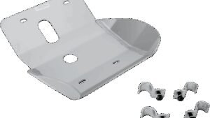 MOOSE OFFROAD Skid Plate - Silver - Suzuki - DR 650