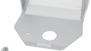 MOOSE OFFROAD Skid Plate - Silver - Honda - CR250R