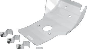 MOOSE OFFROAD Skid Plate - Silver - Honda - CR250R