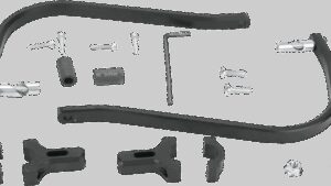 MOOSE OFFROAD Aluminum Handguards - 7/8" - Black