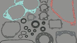MOOSE OFFROAD Motor Gasket Kit with Oil Seal - Honda