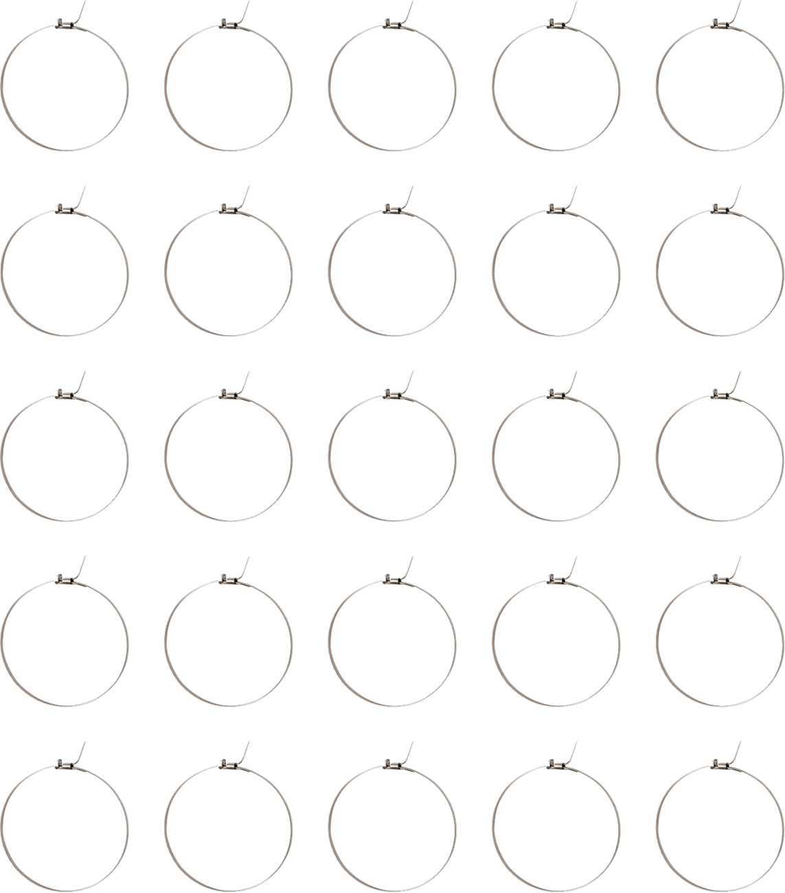 MOOSE OFFROAD Boot Clamps - 6 mm x 482 mm - 25 Pack