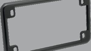 CHRIS PRODUCTS License Plate Frame - Black