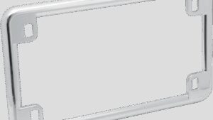 CHRIS PRODUCTS License Plate Frame - Chrome