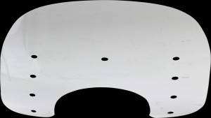 MEMPHIS SHADES SLIM 15, PLASTIC, CLEAR