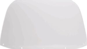 MEMPHIS SHADES Windshield - 12" - Clear - '86-'95 FLHT