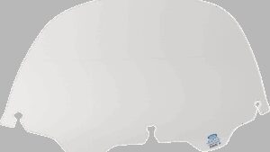 MEMPHIS SHADES Windshield - 9" - Clear - '96-'13 FLHT