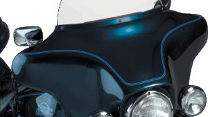 MEMPHIS SHADES Windshield - 12" - Clear - '96-'13 FLHT