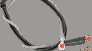 MOOSE OFFROAD Brake Line - Front - Stainless Steel - Honda