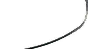 MOOSE OFFROAD Brake Line - Rear - Stainless Steel - Honda