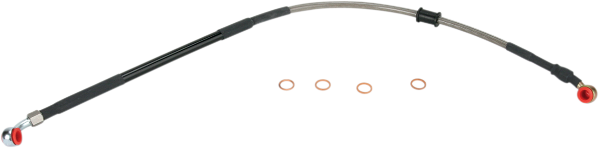 MOOSE OFFROAD Brake Line - Stainless Steel - Image 2