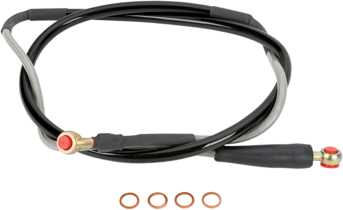DRAG SPECIALTIES Universal Brake Line - Clear - 30" - Image 2