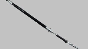 MOTION PRO Black Vinyl Brake Cable - Honda