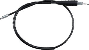 MOTION PRO Black Vinyl Throttle Cable - Pull - '88-'11 Bayou