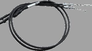 MOTION PRO Black Vinyl Throttle Cable - Pull - '00-'07 Kawasaki/Suzuki 400