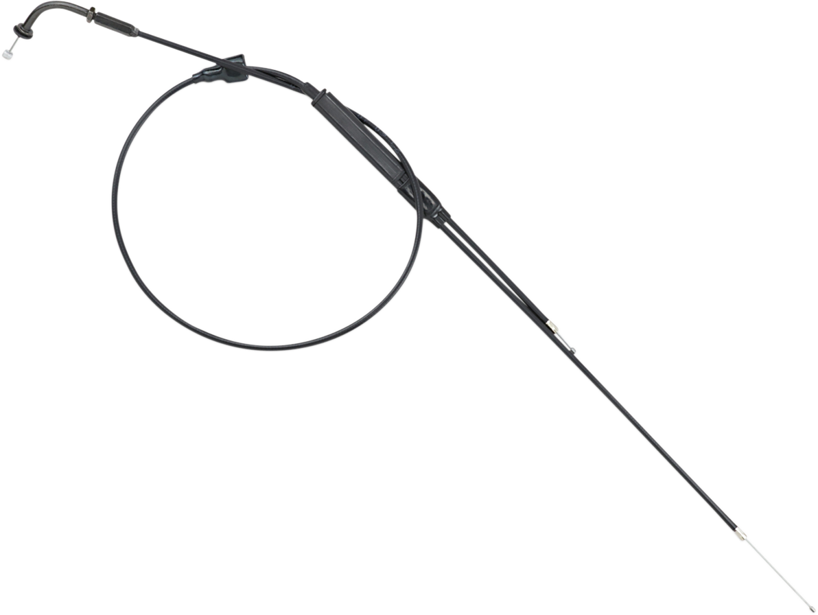 MOTION PRO Black Vinyl Throttle Cable - Pull - '71-'81 Suzuki