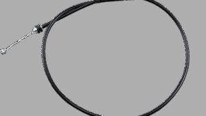 MOTION PRO Black Vinyl Throttle Cable - Pull - '87-'06 Kawasaki/Suzuki 80