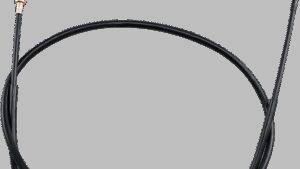 MOTION PRO Black Vinyl Brake Cable - Rear - Yamaha