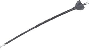 MOTION PRO Black Vinyl Brake Cable - Front - Upper - Yamaha