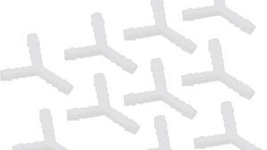 MOTION PRO Fuel Line Fittings - Y-Connector- 5/16" - 10-Pack