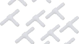 MOTION PRO Fuel Line Fittings - T-Connector- 3/16" - 10-Pack