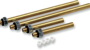 MOTION PRO Adapter - Replacement/SyncPro™ Carburetor Tuner - 6 mm - Brass