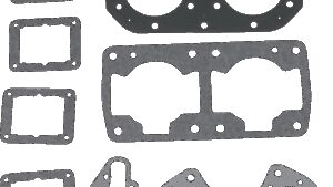 VERTEX Full Top End Gasket Kit - Kawasaki
